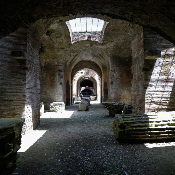 Anfiteatro Flavio - I sotterranei